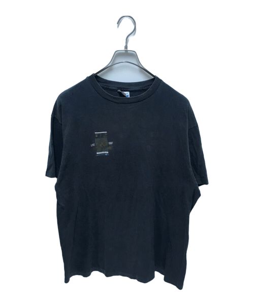 U2（ユートゥー）U2 (ユートゥー) 80`SバンドプリントTEE ネイビー サイズ:XLの古着・服飾アイテム