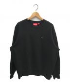 SUPREMEシュプリーム）の古着「Small Box Crewneck」｜ブラック