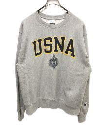 Champion（チャンピオン）の古着「USNA OFFICIAL REVERSE WEAVE」｜グレー