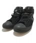 Maison Margiela（メゾンマルジェラ）の古着「FAUX LEATHER HIGHTOP SNEAKERS」｜ブラック