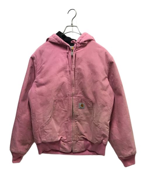 CarHartt（カーハート）CarHartt (カーハート) 90s active jacket ピンク サイズ:SMALLの古着・服飾アイテム