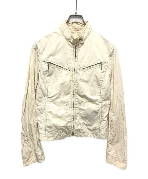 MONCLER（モンクレール）MONCLER (モンクレール) 00s nylon high neck jacket ホワイト サイズ:1の古着・服飾アイテム