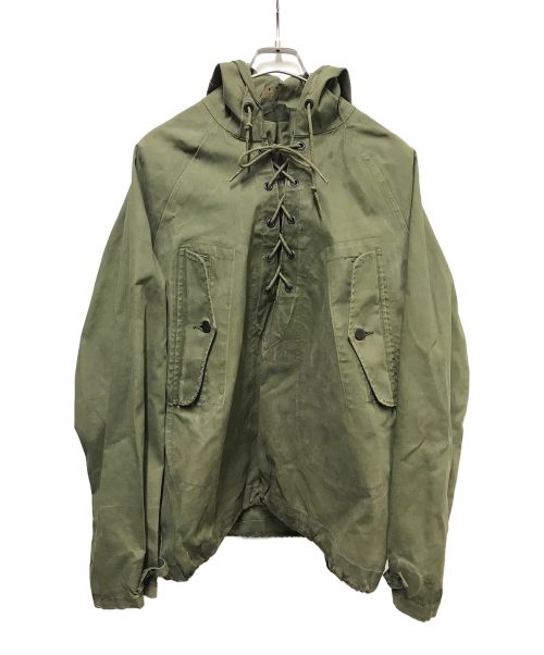 U'S NAVY（ユーエスネイビー）U'S NAVY (ユーエスネイビー) 60’Sデッキレインパーカー グリーン サイズ:なしの古着・服飾アイテム