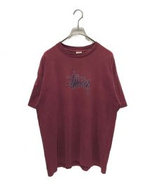 stussy（ステューシー）の古着「ロゴTEE」｜レッド