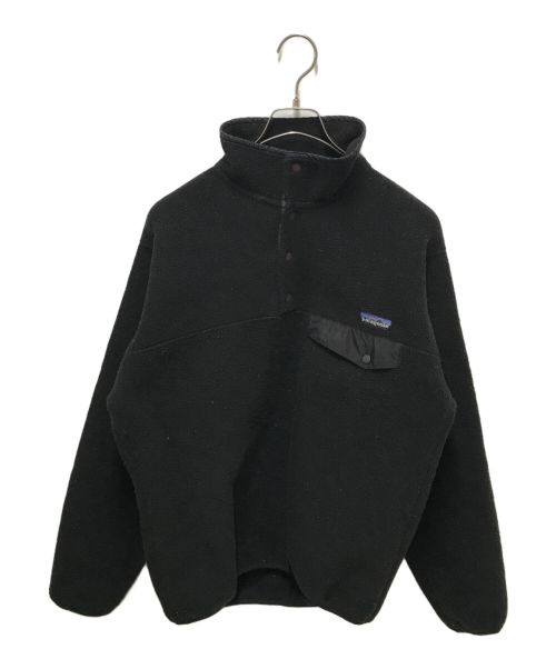 Patagonia（パタゴニア）Patagonia (パタゴニア) 90`sシンチラスナップT ブラック サイズ:Sの古着・服飾アイテム