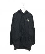 stussyステューシー）の古着「SS Link Long Stadium JAKET」｜ブラック