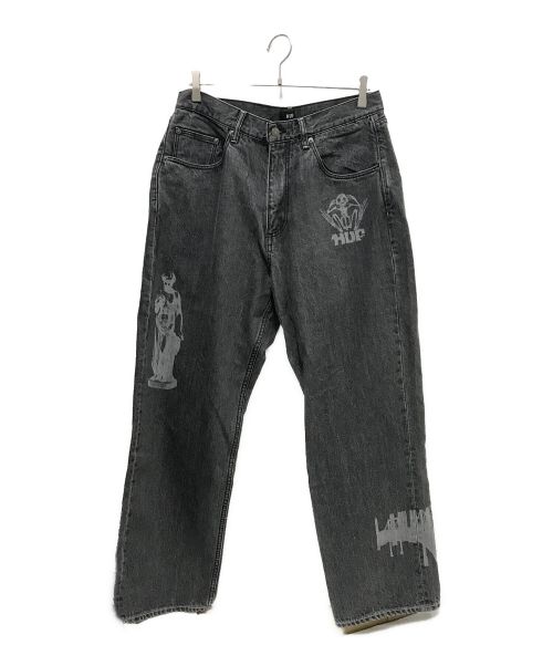 HUF（ハフ）HUF (ハフ) LOOSIES WASHED DENIM PANT ブラック サイズ:下記参照の古着・服飾アイテム