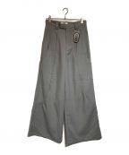 GOAT ESSENCEゴートエッセンス）の古着「TUCK WIDE PANTS」｜グレー