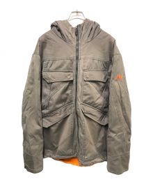 HELLY HANSEN（ヘリーハンセン）の古着「GEAR LOOSE HOODIE JACKET」｜ブラウン