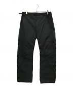 side serviceサイド サービス）の古着「LIZARD TRACK TROUSERS」｜ブラック