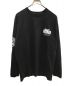 Hysteric Glamour（ヒステリックグラマー）の古着「バックガールロゴL/S TEE」｜ブラック