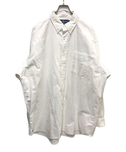 POLO RALPH LAUREN（ポロ・ラルフローレン）POLO RALPH LAUREN (ポロ・ラルフローレン) THE BIG FIT SHIRT ホワイト サイズ:XLの古着・服飾アイテム