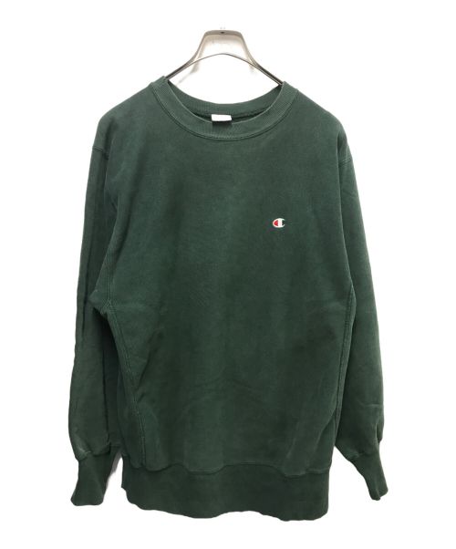 Champion（チャンピオン）Champion (チャンピオン) 90s REVERSE WEAVE SWEAT SHIRTS グリーン サイズ:X−LARGEの古着・服飾アイテム