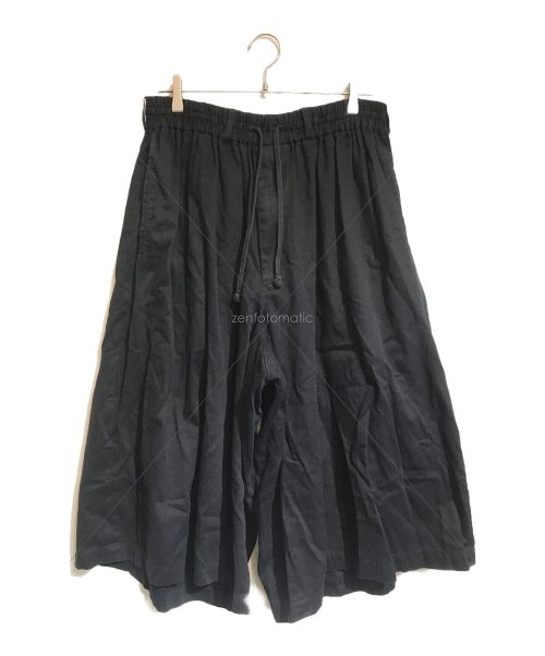 s'yte（サイト）s'yte (サイト) Cotton Twill Culotte Pants ブラック サイズ:3の古着・服飾アイテム