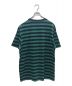 SUPREME (シュプリーム) Stripe Applique S/S Top グリーン サイズ:XL：10000円