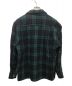 golden Line (ゴールデンライン) 60s-70s loop coller  black watch wool shirts グリーン サイズ:L：10000円