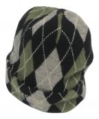 SUPREMEシュプリーム）の古着「argyle cashmere beanie」｜グリーン