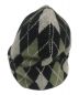 Supreme (シュプリーム) argyle cashmere beanie グリーン：10000円