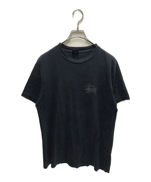 stussy（ステューシー）stussy (ステューシー) 90’S ドラゴンプリントTEE ネイビー サイズ:Lの古着・服飾アイテム