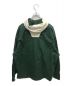 J.CREW (ジェイクルー) 90s 2 Tone Cotton Anorak Hoodie グリーン サイズ:L：25000円