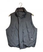 DAIWA PIER39ダイワ ピア39）の古着「GORE-TEX WINDSTOPPER FIELD DOWN VEST」｜チャコール