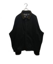 POLO RALPH LAUREN（ポロ・ラルフローレン）の古着「90s corduroy collar swing top」｜ブラック