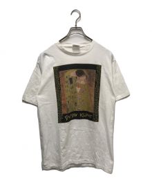 wildwood productions（ワイルドウッドプロダクション）の古着「THE KISSアートプリントTシャツ」｜ホワイト