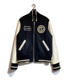 Mastermind JAPAN×OVER THE STRIPES×Enhance Element（マスターマインド ジャパン×オーバーザストライプス×エンハンスエレメント）の古着「スタジャン」｜ブラック