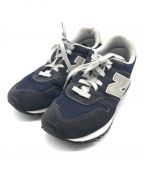 NEW BALANCEニューバランス）の古着「ローカットスニーカー」｜ネイビー