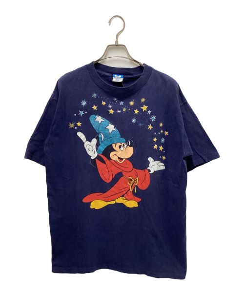 DISNEY（ディズニー）DISNEY (ディズニー) 80`SファンタジアTEE／半袖Tシャツ ネイビー サイズ:X-LARGEの古着・服飾アイテム