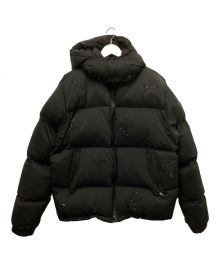 unknown（アンノーン）の古着「RHINESTONE PUFFER JACKET」｜ブラック