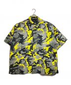 BALENCIAGAバレンシアガ）の古着「Camouflage Print Padded Shirt」｜グレー