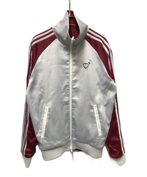 adidas（アディダス）adidas (アディダス) HUMAN MADE (ヒューマンメイド) TRACK JACKET FIREBIRD レッド サイズ:Mの古着・服飾アイテム