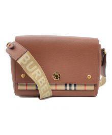 BURBERRY LONDON（バーバリーロンドン）の古着「NOTEショルダーバッグ」｜ブラウン