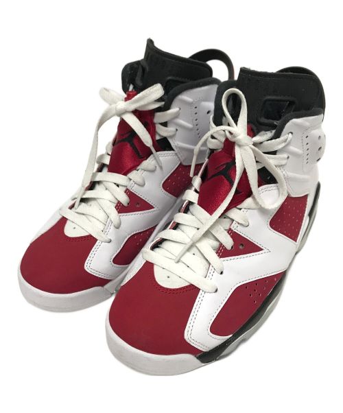 NIKE（ナイキ）NIKE (ナイキ) AIR JORDAN 6 Carmine レッド サイズ:25cmの古着・服飾アイテム