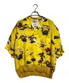 DAIRIKUダイリク）の古着「Cliff ALOHA RIB Shirt」｜イエロー