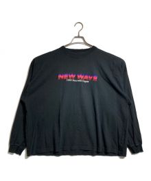 DAIRIKU（ダイリク）の古着「"NEW WAVE" Tee」｜ブラック