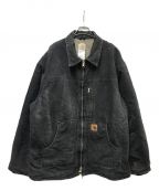 CarHarttカーハート）の古着「SHERPA LINED RIDGE COAT」｜ブラック