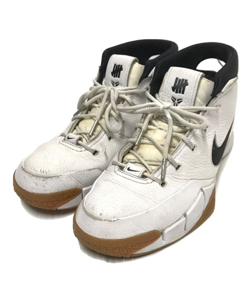 NIKE（ナイキ）NIKE (ナイキ) UNDEFEATED (アンディフィーテッド) Kobe 1 Protro Undefeated ホワイト サイズ:28cmの古着・服飾アイテム