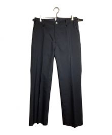 IRENISA（イレニサ）の古着「SEMI FLARED PANTS」｜ブラック