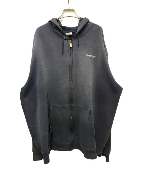 CarHartt（カーハート）CarHartt (カーハート) ジップパーカー ネイビー サイズ:XLの古着・服飾アイテム