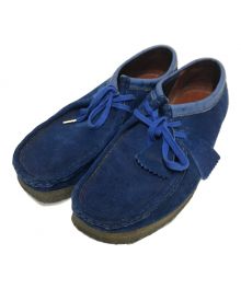 CLARKS×stussy（クラークス×ステューシー）の古着「ワラビーシューズ」｜ブルー