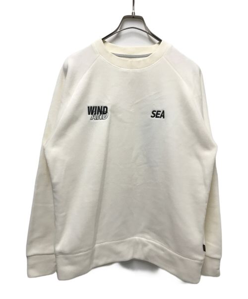 WIND AND SEA（ウィンド アンド シー）WIND AND SEA (ウィンド アンド シー) ポーラテックフリーススウェット ベージュ サイズ:Lの古着・服飾アイテム