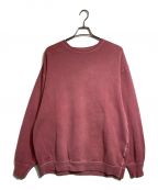 WTAPSダブルタップス）の古着「BLANK CREW NECK」｜ピンク