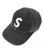 SUPREMEシュプリーム）の古着「Pigment S Logo 6-Panel」｜ブラック