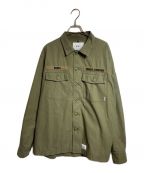 WTAPSダブルタップス）の古着「BUDS LS COTTON TWILL」｜オリーブ