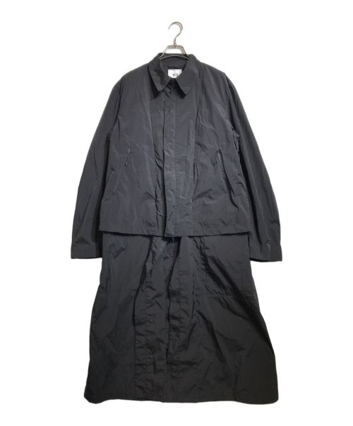 Y-3（ワイスリー）Y-3 (ワイスリー) CLASSIC CROSS-DYED LONG COAT ブラック サイズ:XSの古着・服飾アイテム