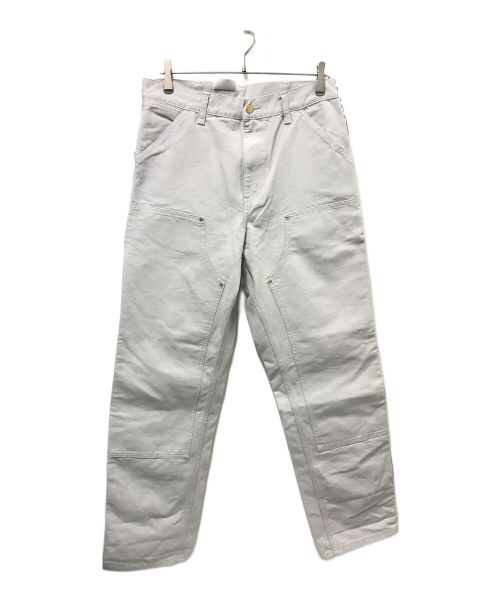 Carhartt WIP（カーハート ワークインプログレス）Carhartt WIP (カーハート ワークインプログレス) DOUBLE KNEE PANT グレー サイズ:30の古着・服飾アイテム