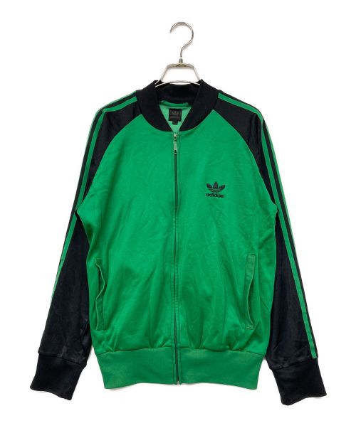 adidas（アディダス）adidas (アディダス) トラックジャケット グリーン サイズ:Lの古着・服飾アイテム