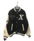 X-LARGE（エクストララージ）の古着「OG LOGO VARSITY JACKET」｜ブラック